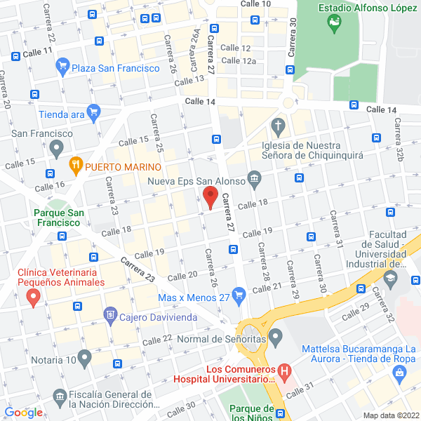 Map of Restaurante Mata De Plátano