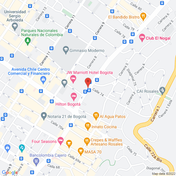 Mapa de Silva Varon & Asociados