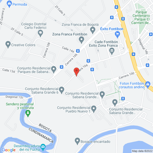 Mapa de Proimcol E.U.