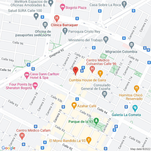 Mapa de Proinbank S.A.