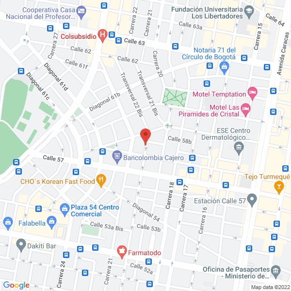 Mapa de Proinfe S.A.S.