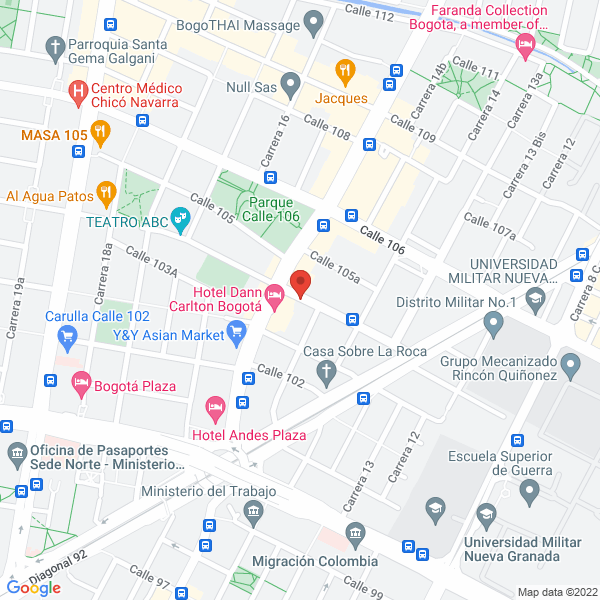 Mapa de Prolan Informática S.A.S.