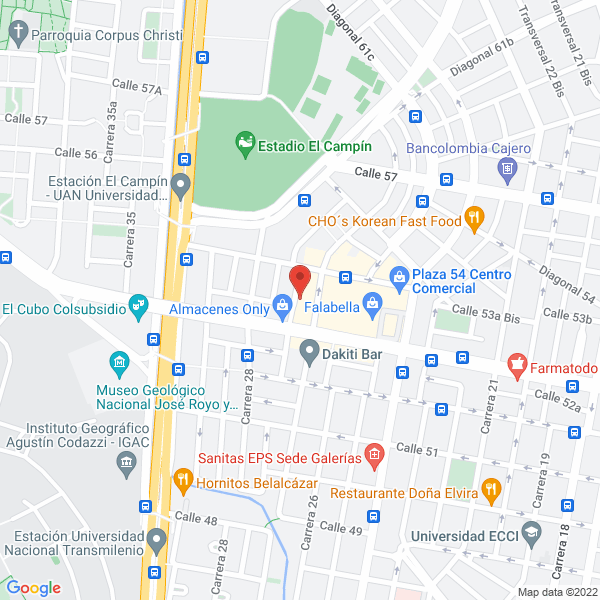 Mapa de Roka Comercializadora S.A.S.