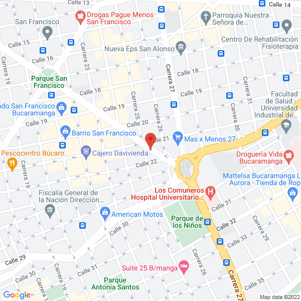 Map of Romeria La Milagrosa