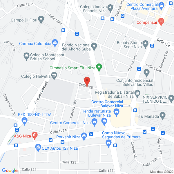 Mapa de Rosales De Suba Floristeria