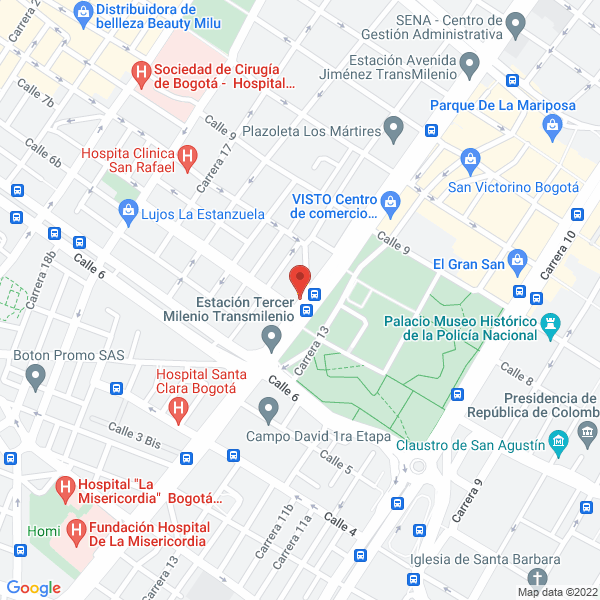Mapa de Roscados Y Partes Ltda.