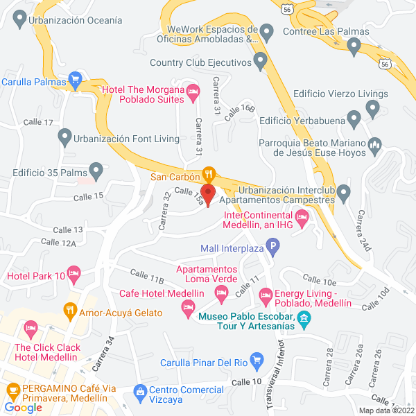 Mapa de Rosse Spa I.P.S.