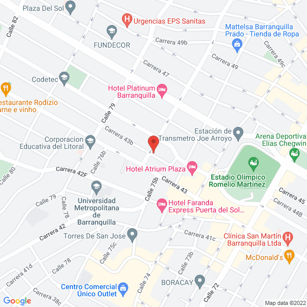 Map of Seguros General