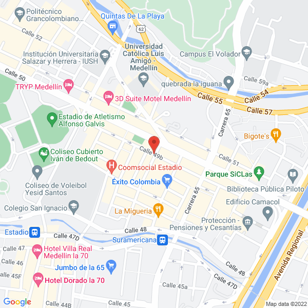 Mapa de Segurprof