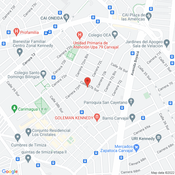 Mapa de Hercal Soluciones Industriales S.A.S.