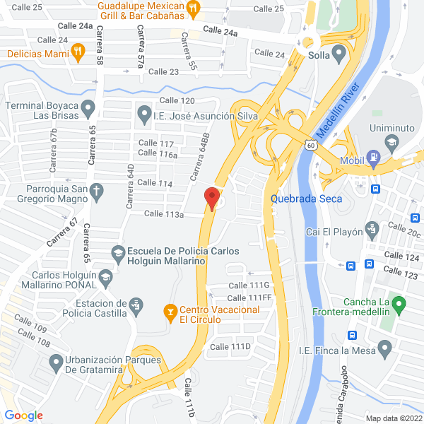 Mapa de Laboratorios Dromatic