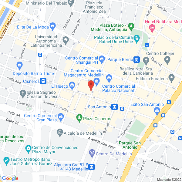 Mapa de Almacén El Hacendado