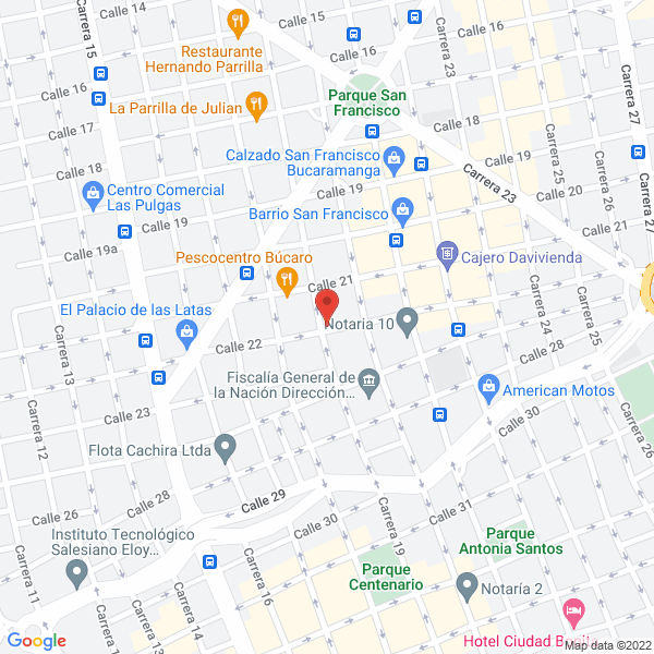 Map of Industrias Mil Cauchos