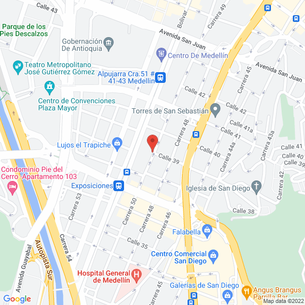 Mapa de Preycor S.A.S
