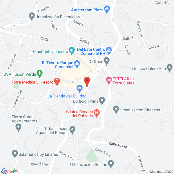 Mapa de Santa Juana Inmobiliaria