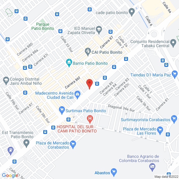 Mapa de Prefabricados Modulares Su Hogar