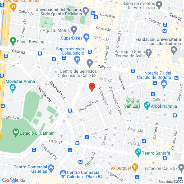 Mapa de I.C.T Instituto De Capacitación Para El Trabajo