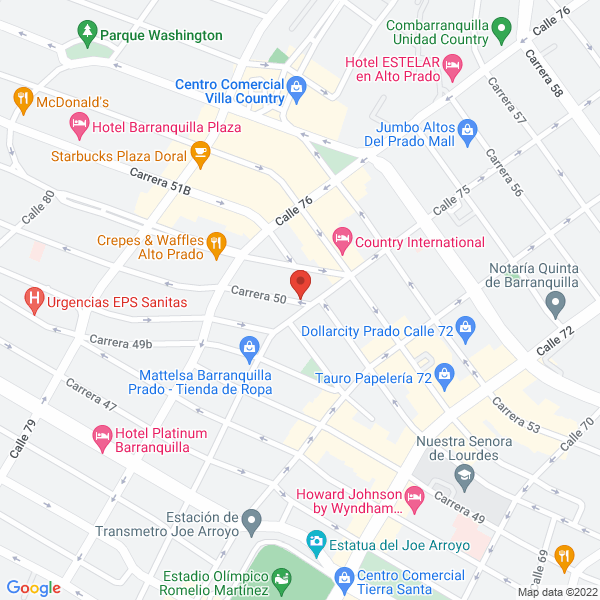 Map of Laundrymatic S.A.S.