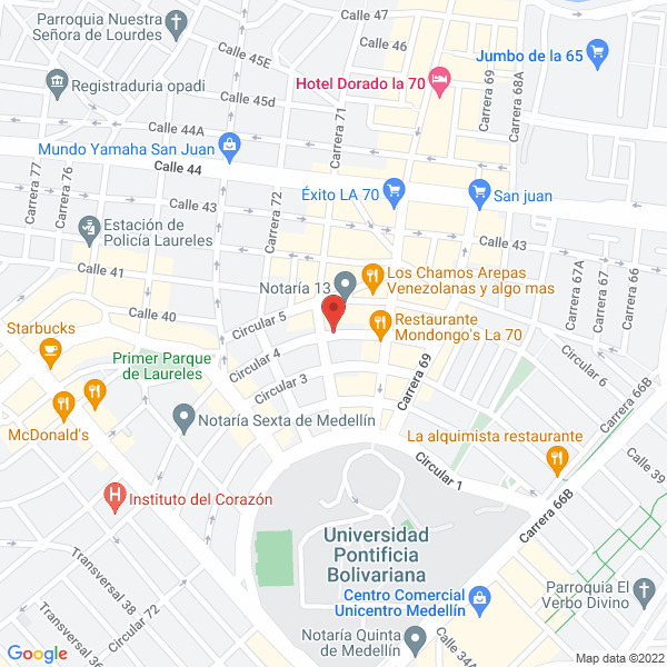 Mapa de Inducera Sas