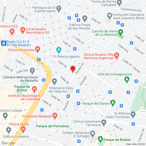 Mapa de Puyo Vasco Rodrigo