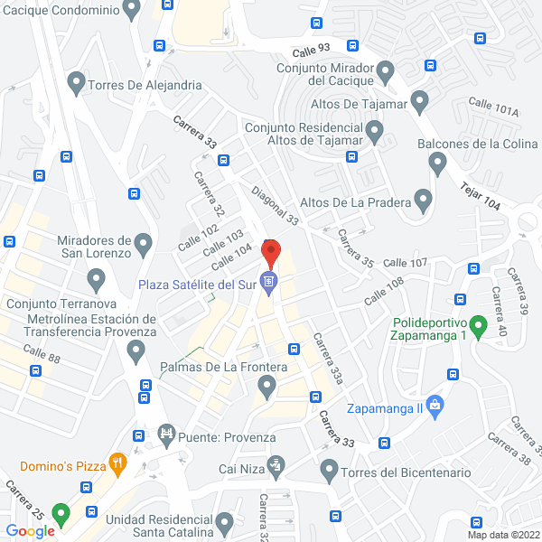 Map of Almacén Cortinas Y Persianas Cielos