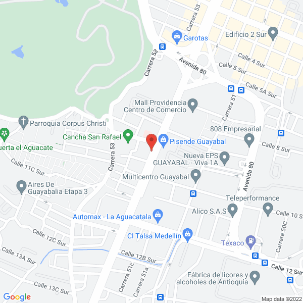 Mapa de Fabrica De Jaulas El Punto