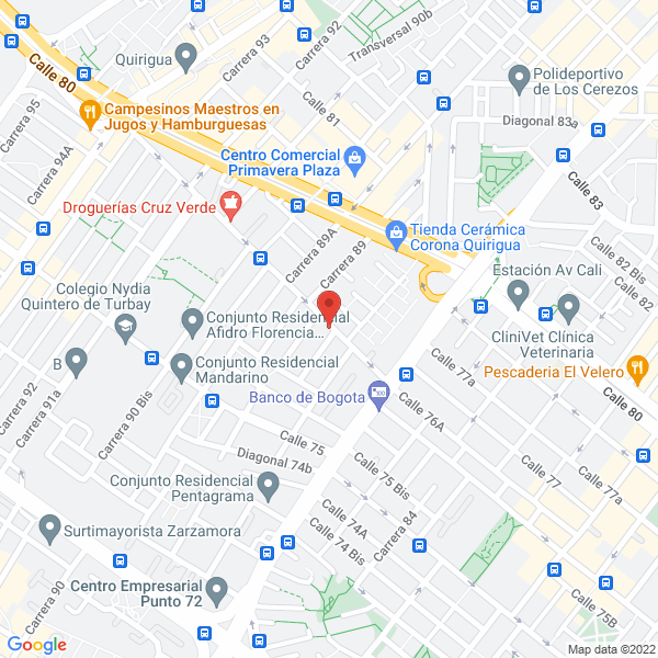 Mapa de Aldaplast L.D. S.A.S.