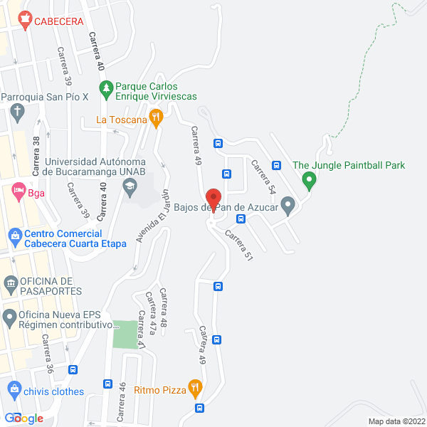 Map of Viacol Ingenieros Contratistas Ltda.