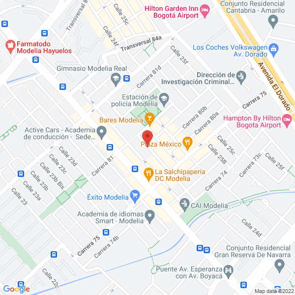 Mapa de As Transportes - Carga