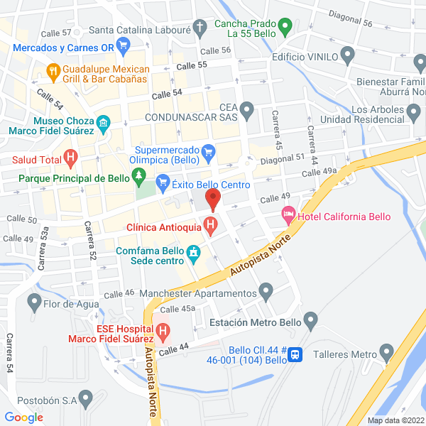 Mapa de Inbioser