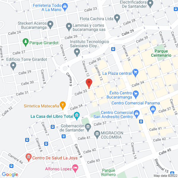 Map of Carlixplast S.A.S