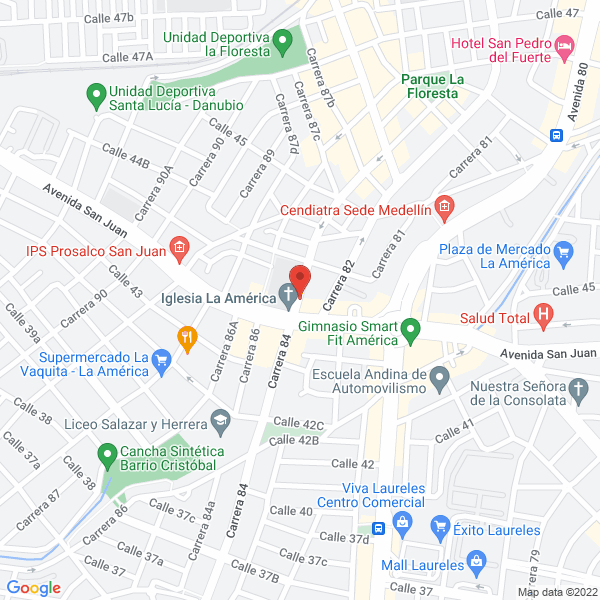 Mapa de Aviva Spa