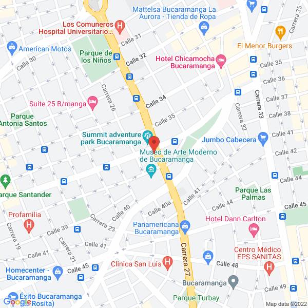 Map of Gélvez Y Gélvez Inmobiliarios S.A.S.