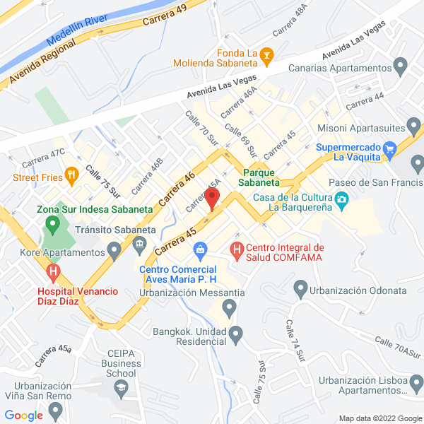 Mapa de Aps Lighting & Safety Products De Colombia S.A.S. - Aps De Colombia S.A.S.