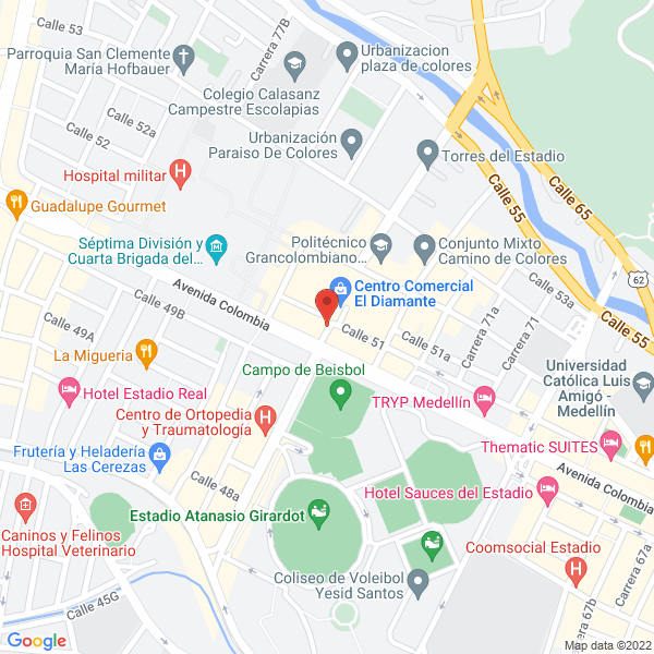 Mapa de Aires Y Ventiladores S.A.S