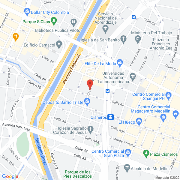 Mapa de Leo Repuestos S.A.S.