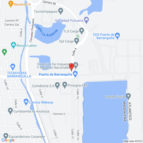 Map of Transquiroga S.A.S.