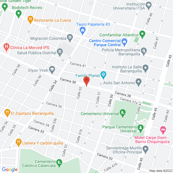 Map of Diselmec Ltda.