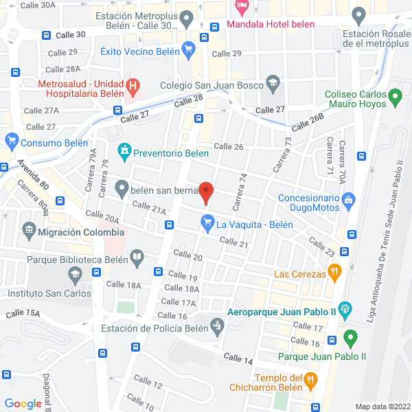 Mapa de Fruti Paisa