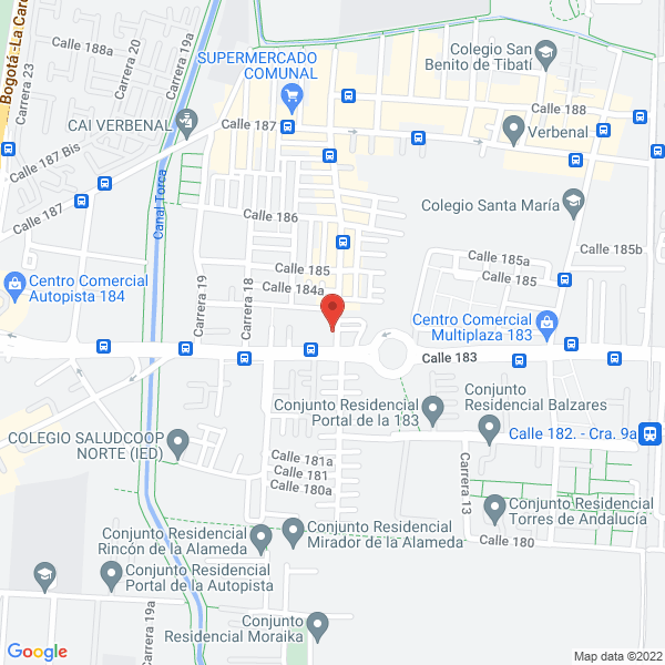 Mapa de 3Jc S.A.S.