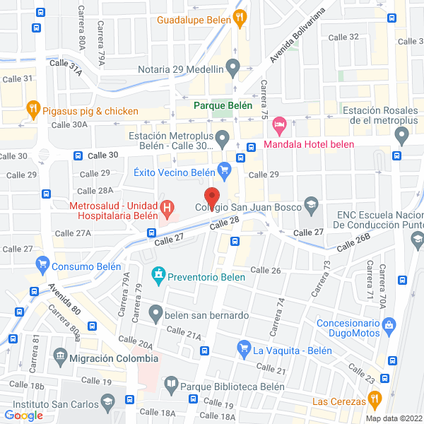 Mapa de A & G Soluciones Logisticas S.A.S.