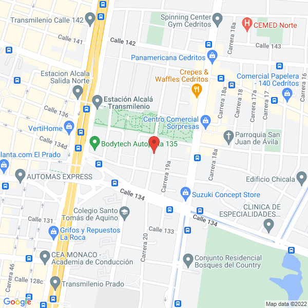 Mapa de A Sierra Cúa. S. En C.