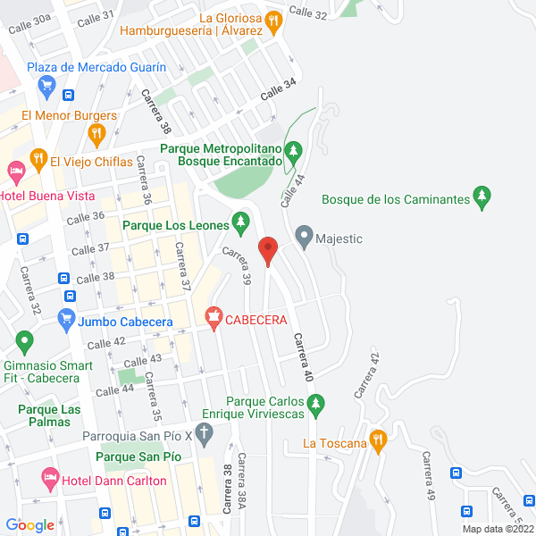 Map of A Su Servicio Hidrotecnicos