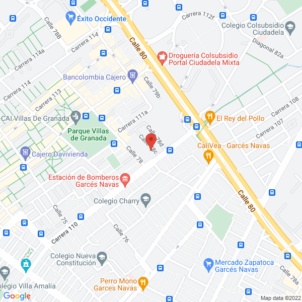 Mapa de A Suplir Sillas Y Oficinas