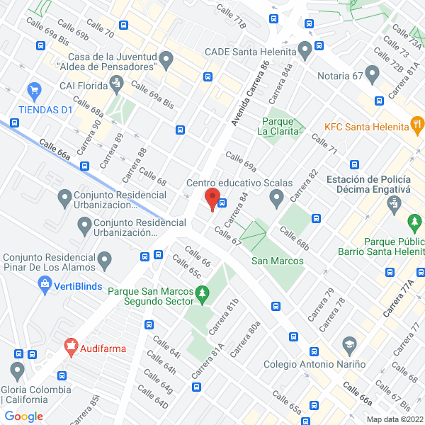 Mapa de Abanderados Del Vallenato
