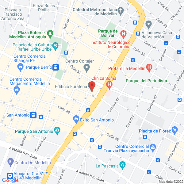 Mapa de Abarrotes Heriberto Alzate