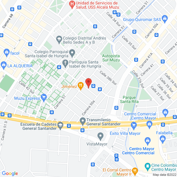 Mapa de Dataservicios E.U.