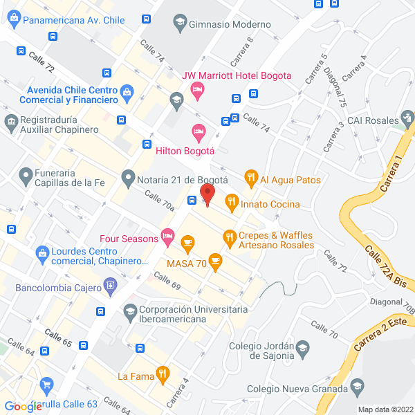 Mapa de 100 Grados Soluciones S.A.S.