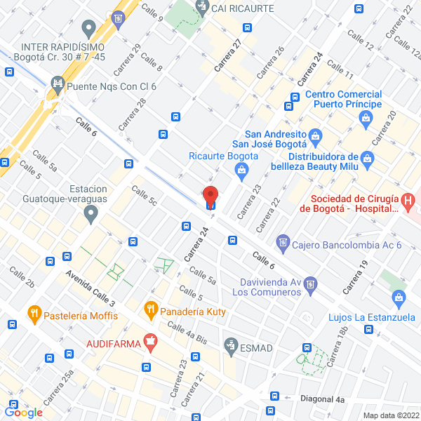 Mapa de Abacentro Propacom Ltda.