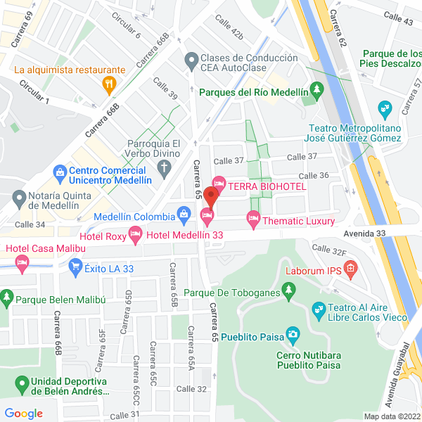 Mapa de Abadía Guzman Edward